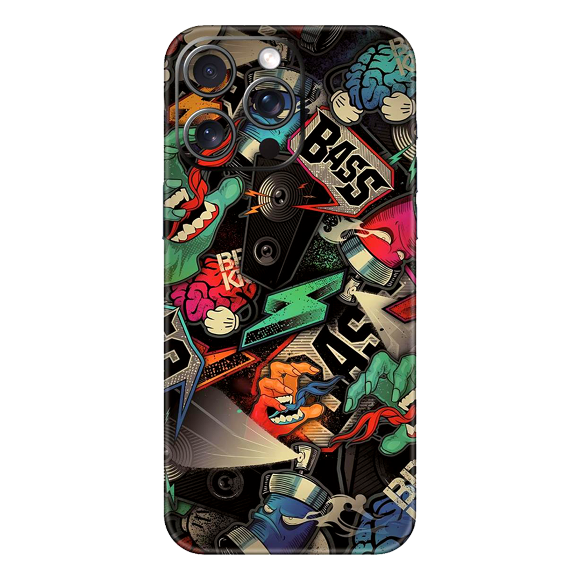 BASS GRAFFITI MOBILE SKIN